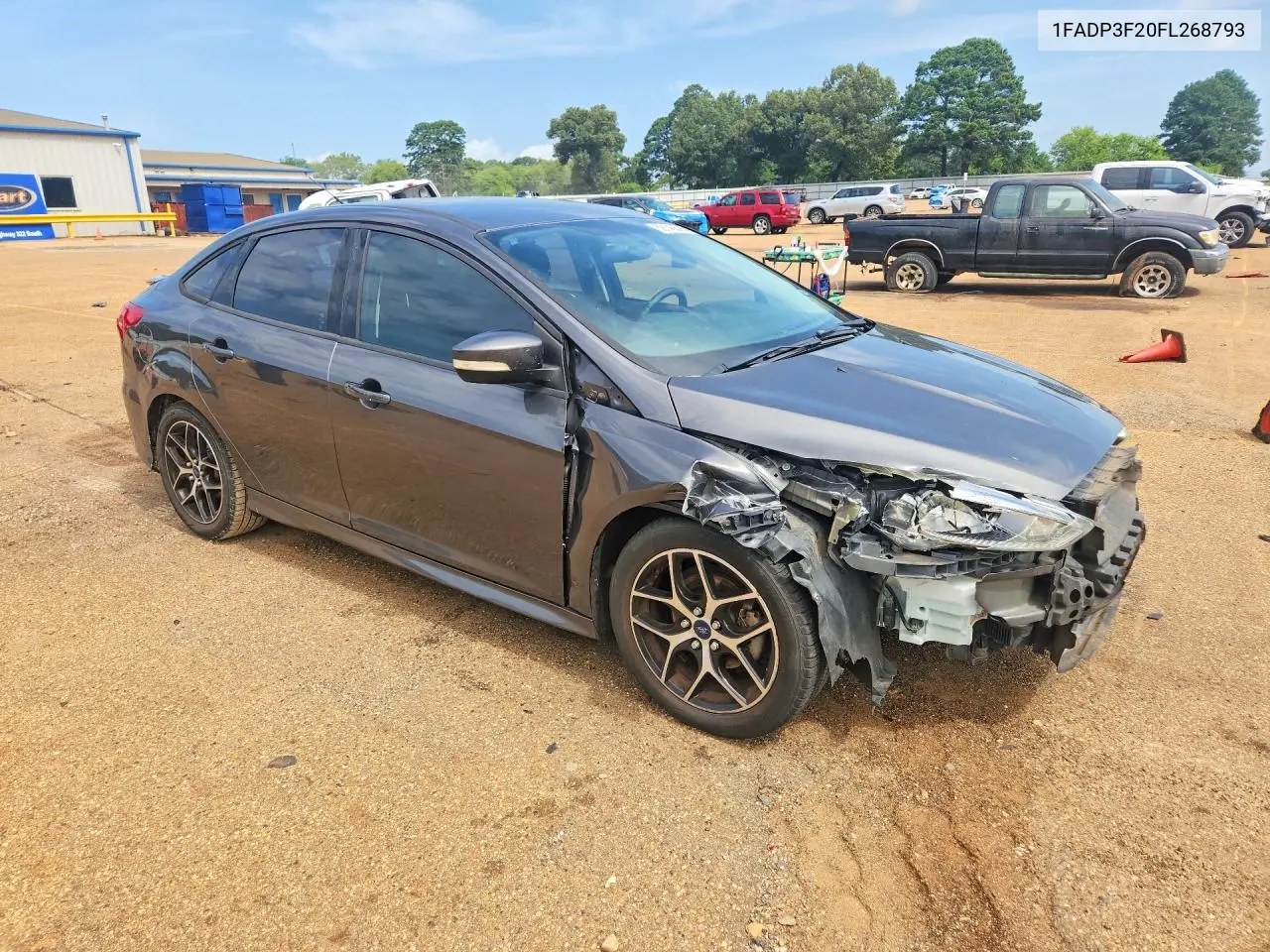 2015 Ford Focus Se VIN: 1FADP3F20FL268793 Lot: 59146526
