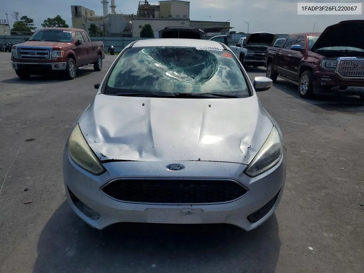 2015 Ford Focus Se VIN: 1FADP3F26FL220067 Lot: 60978486