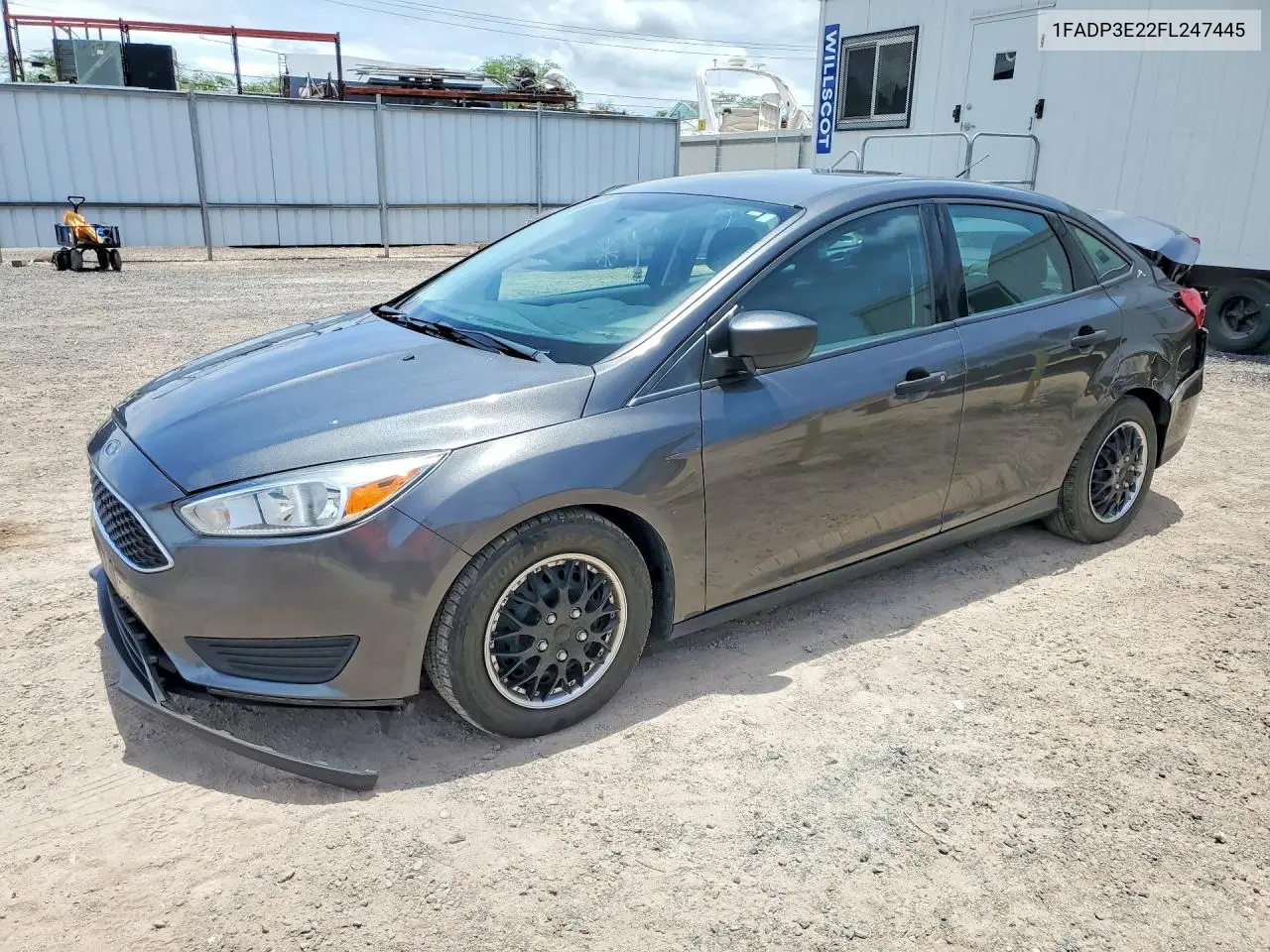 2015 Ford Focus S VIN: 1FADP3E22FL247445 Lot: 61368966