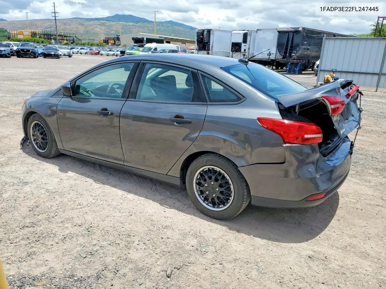 2015 Ford Focus S VIN: 1FADP3E22FL247445 Lot: 61368966