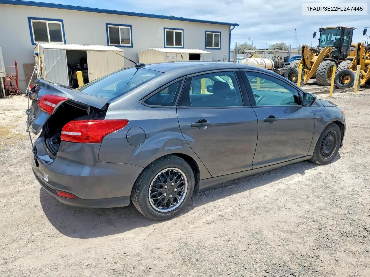 2015 Ford Focus S VIN: 1FADP3E22FL247445 Lot: 61368966