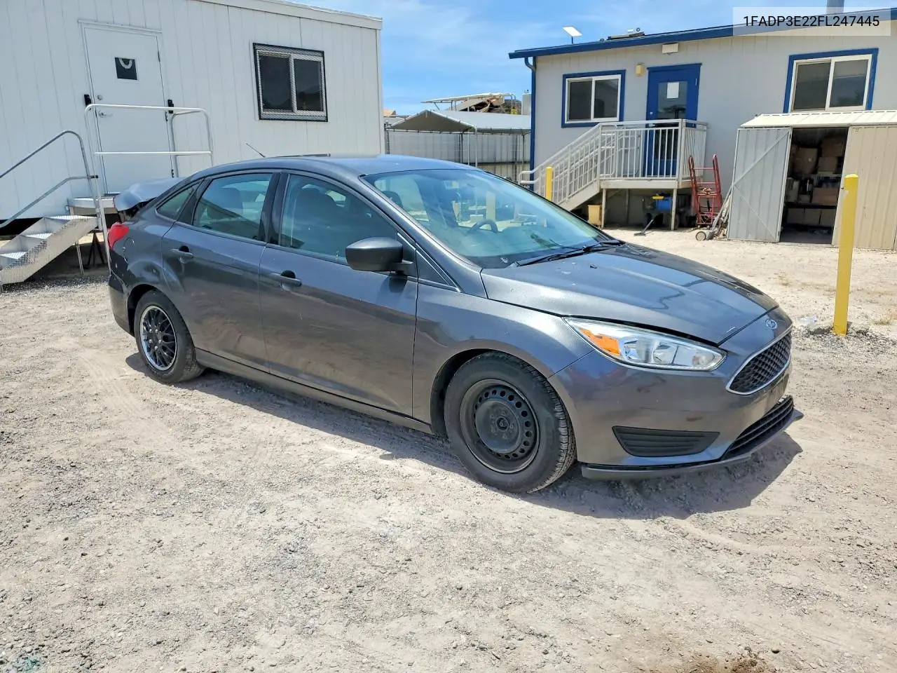 2015 Ford Focus S VIN: 1FADP3E22FL247445 Lot: 61368966