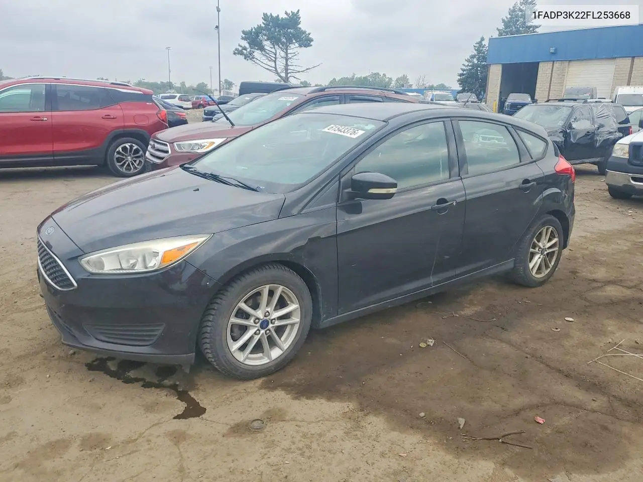 2015 Ford Focus Se VIN: 1FADP3K22FL253668 Lot: 61543376
