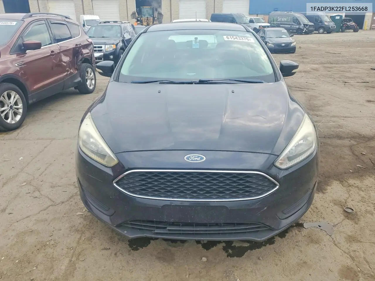 2015 Ford Focus Se VIN: 1FADP3K22FL253668 Lot: 61543376