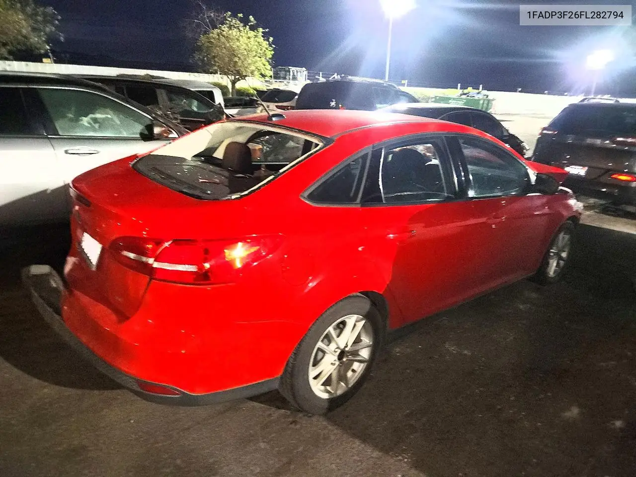 2015 Ford Focus Se VIN: 1FADP3F26FL282794 Lot: 45698429
