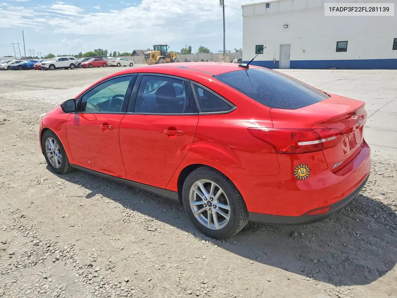 2015 Ford Focus Se VIN: 1FADP3F22FL281139 Lot: 61939776