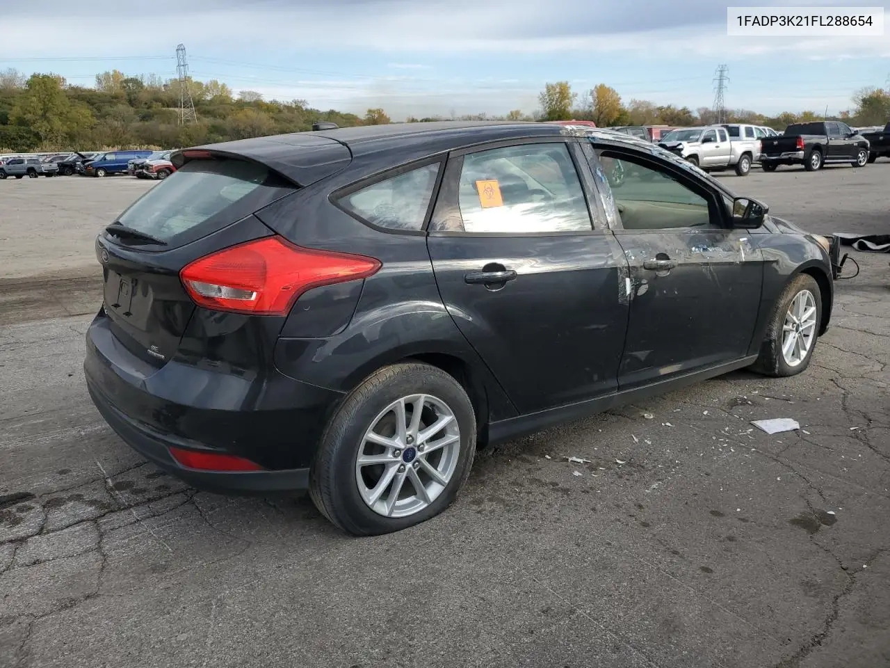 1FADP3K21FL288654 2015 Ford Focus Se