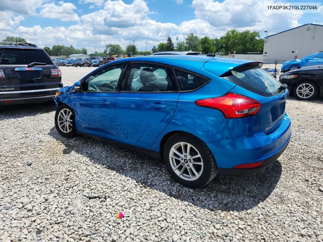 2016 Ford Focus Se VIN: 1FADP3K21GL227046 Lot: 57368406