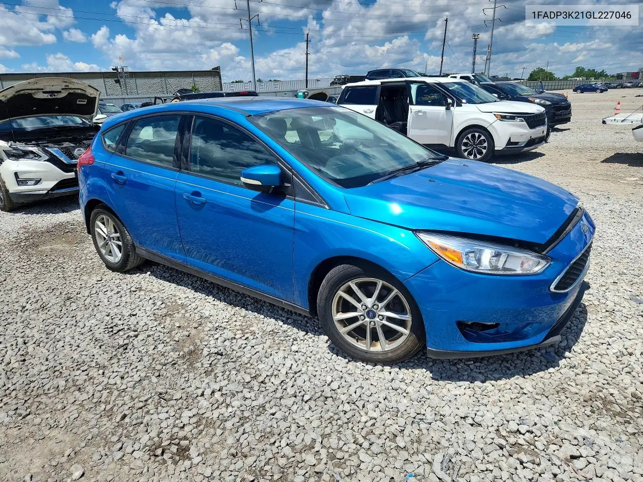 2016 Ford Focus Se VIN: 1FADP3K21GL227046 Lot: 57368406