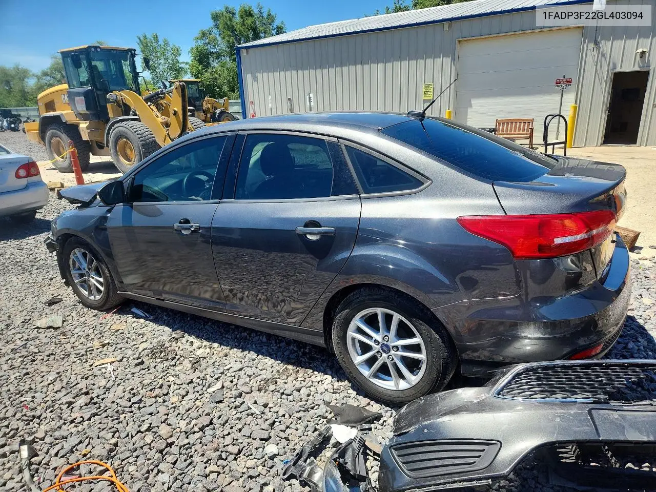 2016 Ford Focus Se VIN: 1FADP3F22GL403094 Lot: 57953846