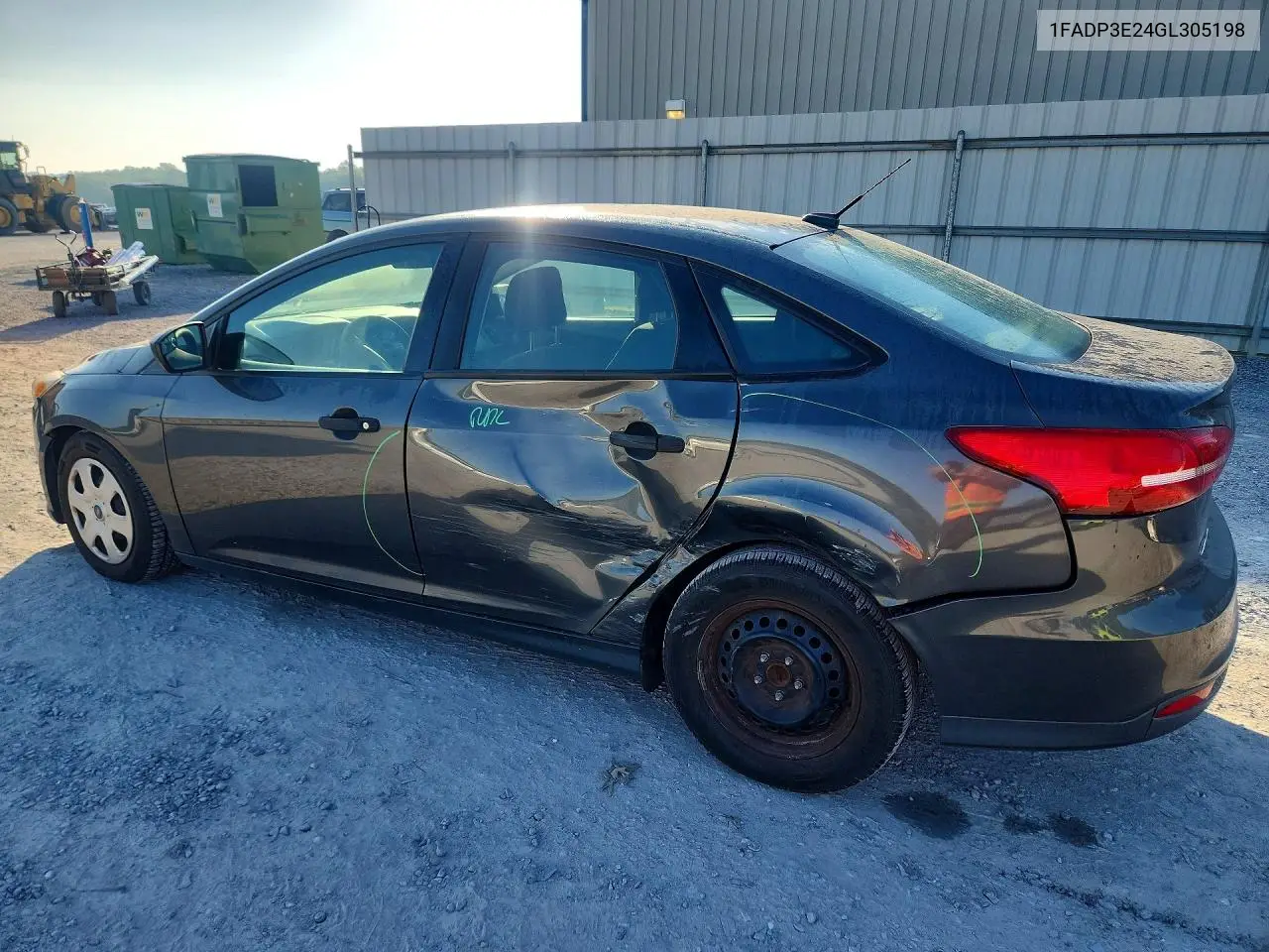 2016 Ford Focus S VIN: 1FADP3E24GL305198 Lot: 60803796
