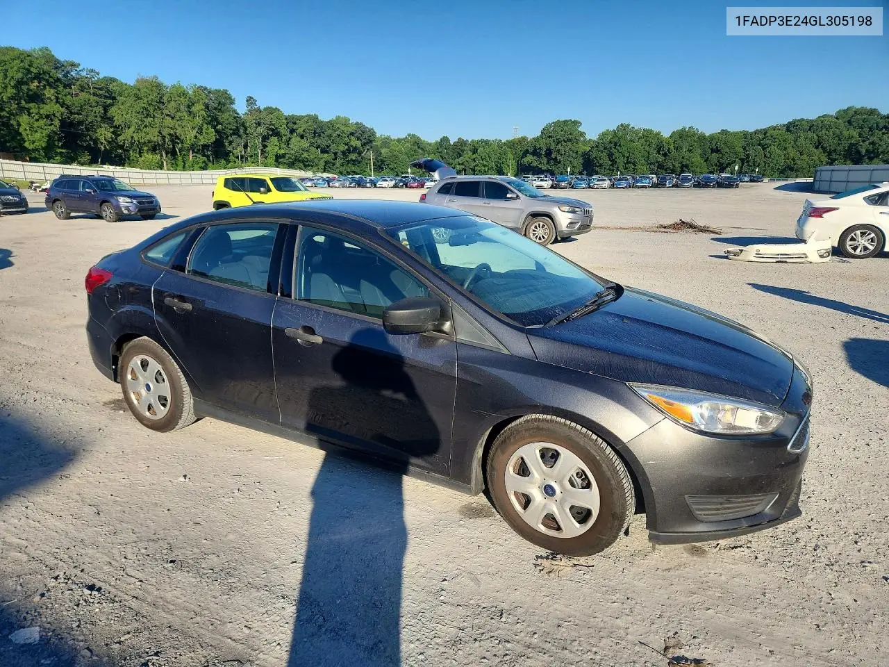 2016 Ford Focus S VIN: 1FADP3E24GL305198 Lot: 60803796