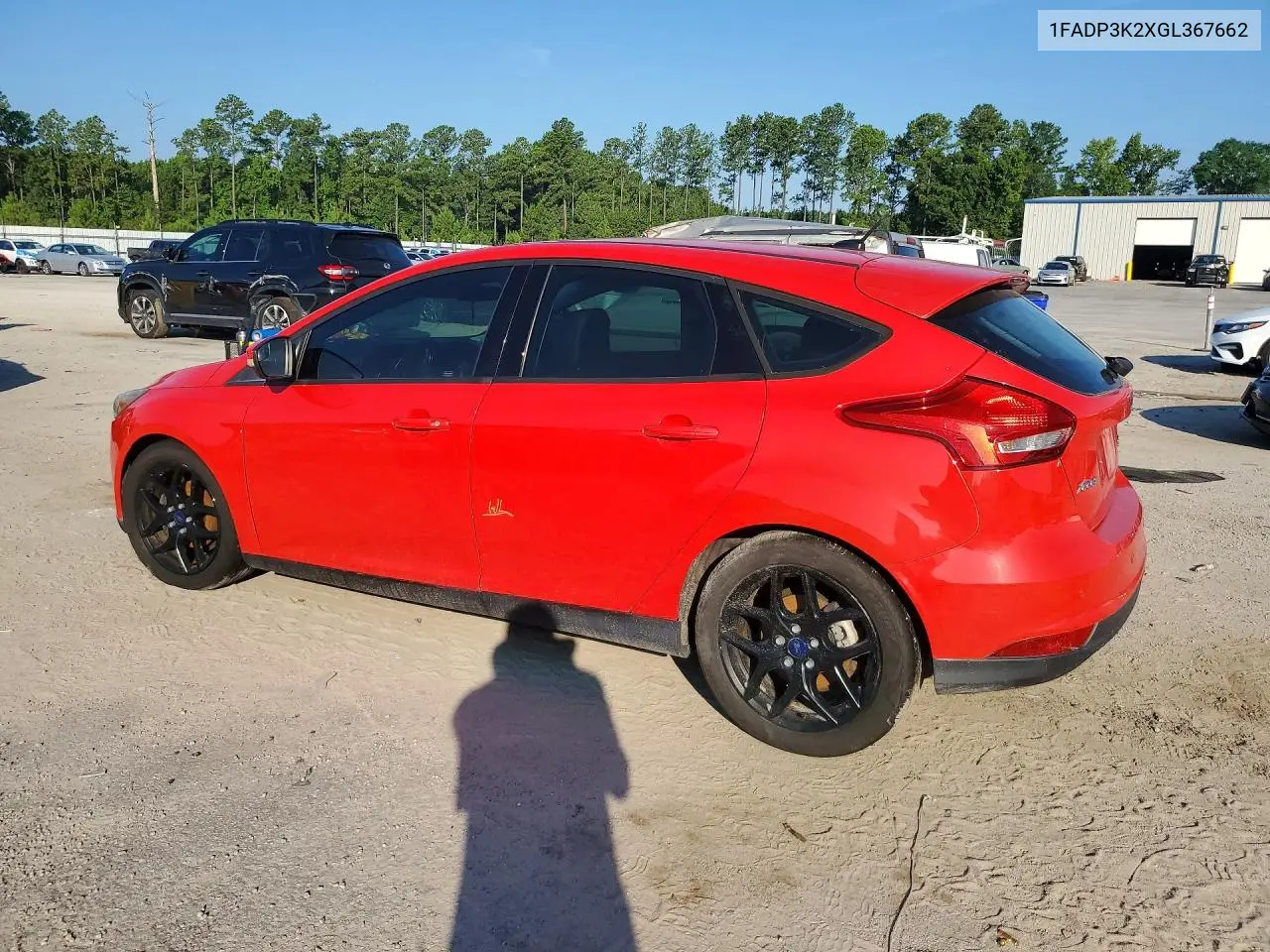 2016 Ford Focus Se VIN: 1FADP3K2XGL367662 Lot: 61425926