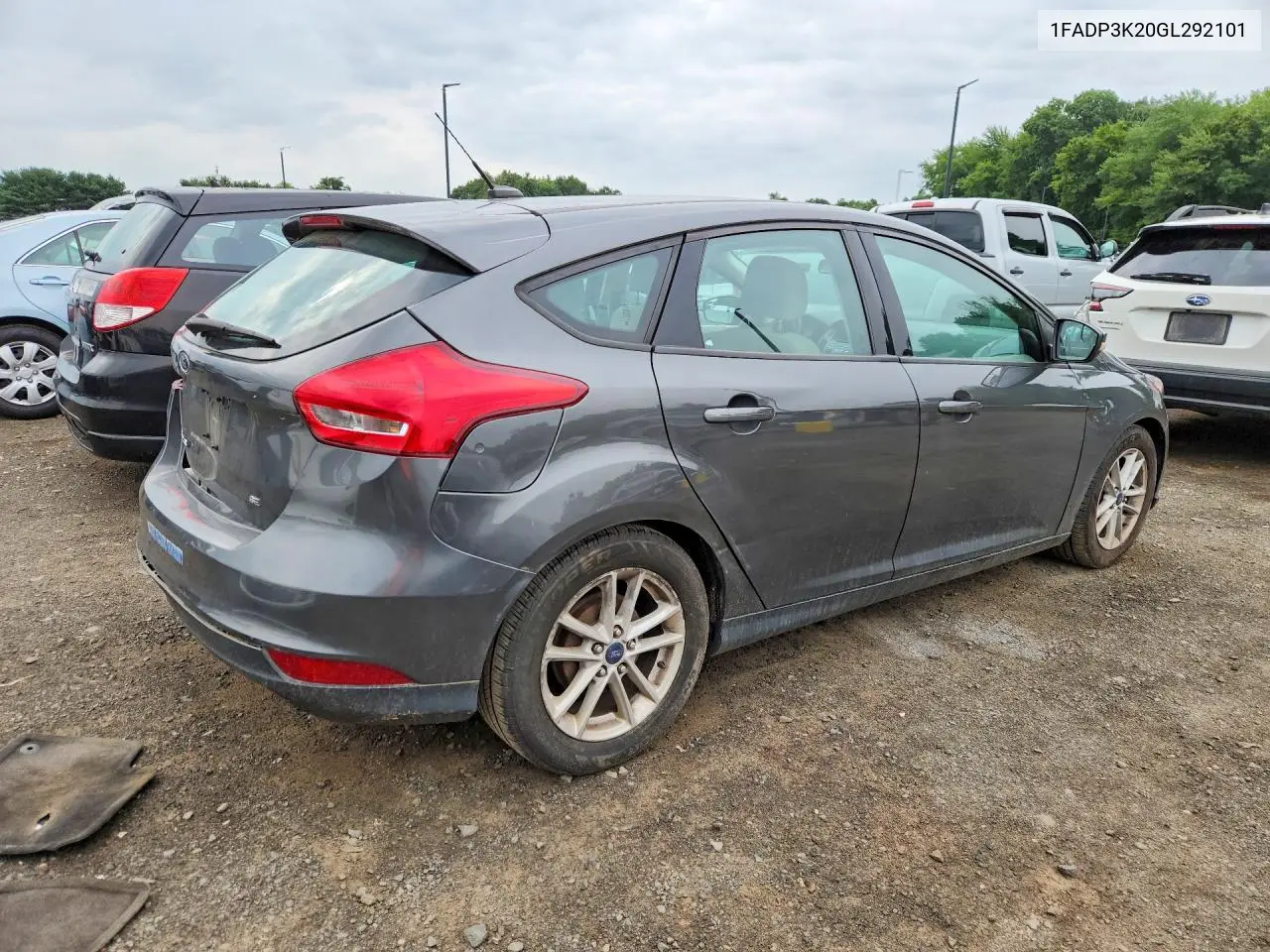 2016 Ford Focus Se VIN: 1FADP3K20GL292101 Lot: 61524816