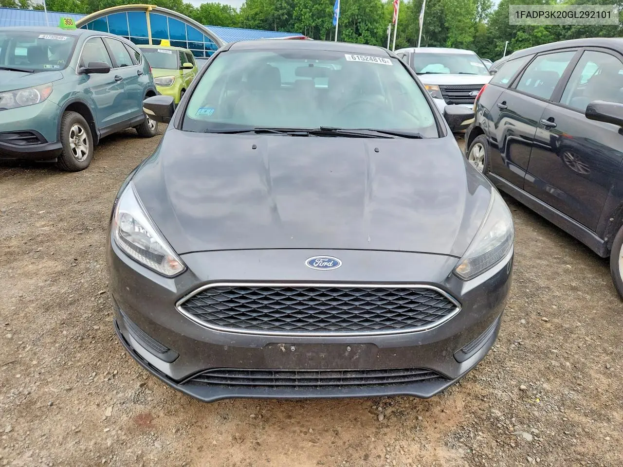 2016 Ford Focus Se VIN: 1FADP3K20GL292101 Lot: 61524816