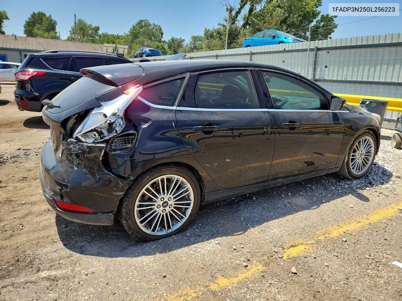 2016 Ford Focus Titanium VIN: 1FADP3N25GL256223 Lot: 61688476
