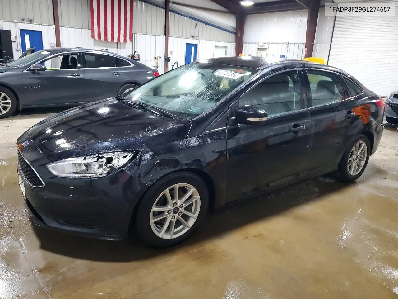 2016 Ford Focus Se VIN: 1FADP3F29GL274657 Lot: 61727326