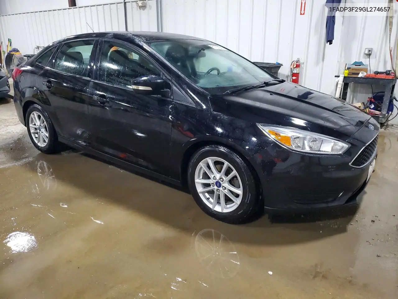 2016 Ford Focus Se VIN: 1FADP3F29GL274657 Lot: 61727326