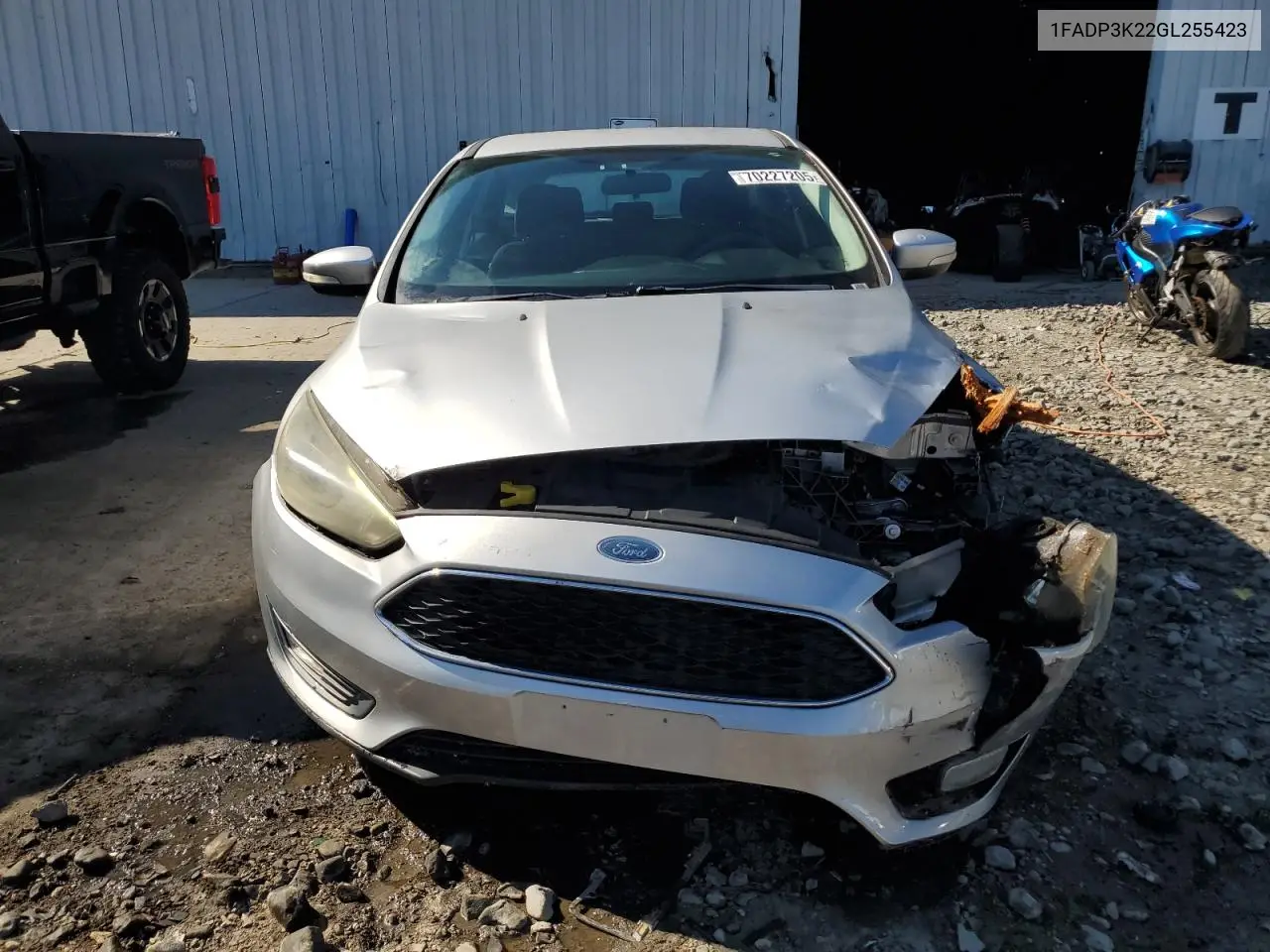 1FADP3K22GL255423 2016 Ford Focus Se