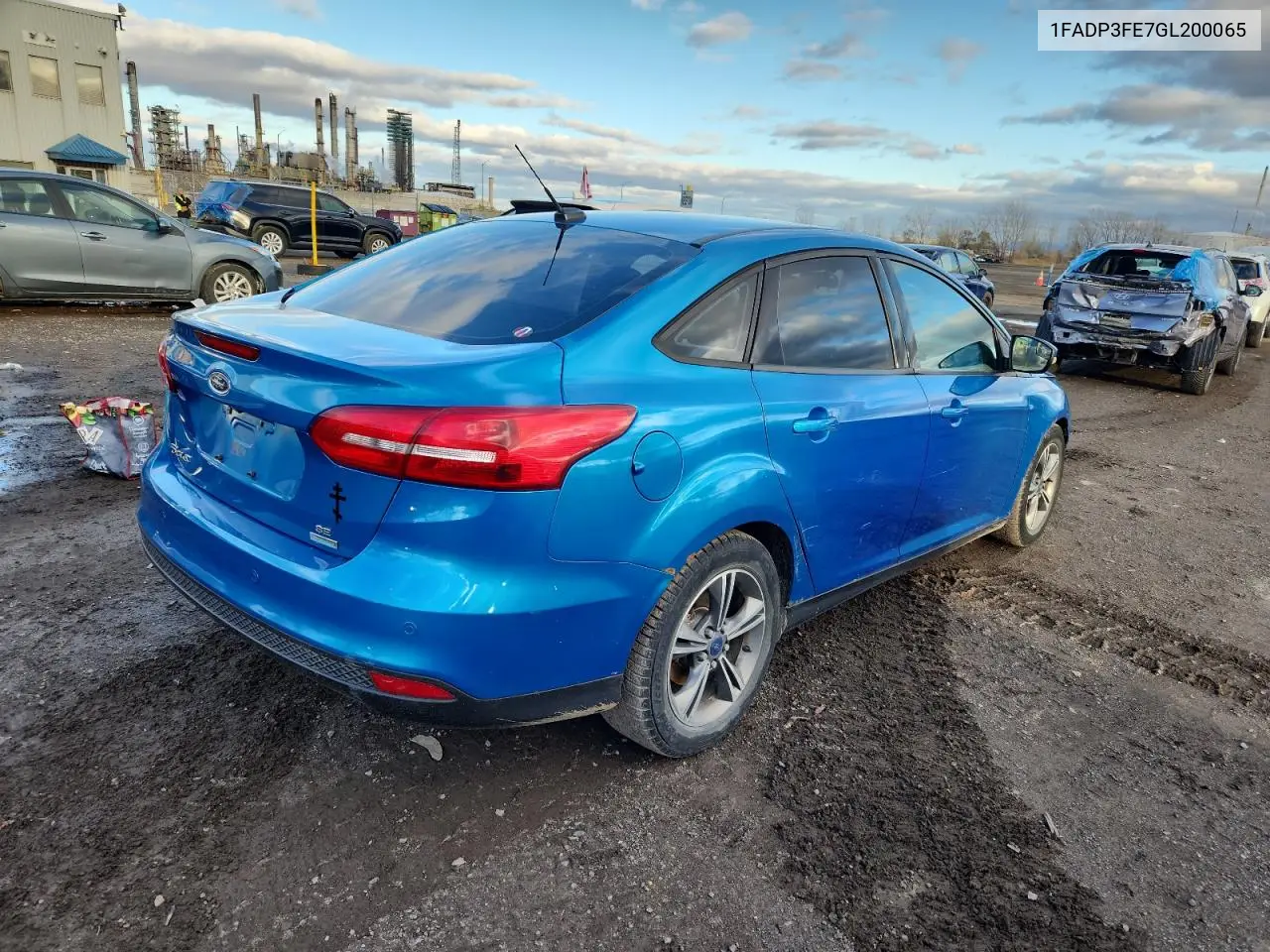 1FADP3FE7GL200065 2016 Ford Focus Se