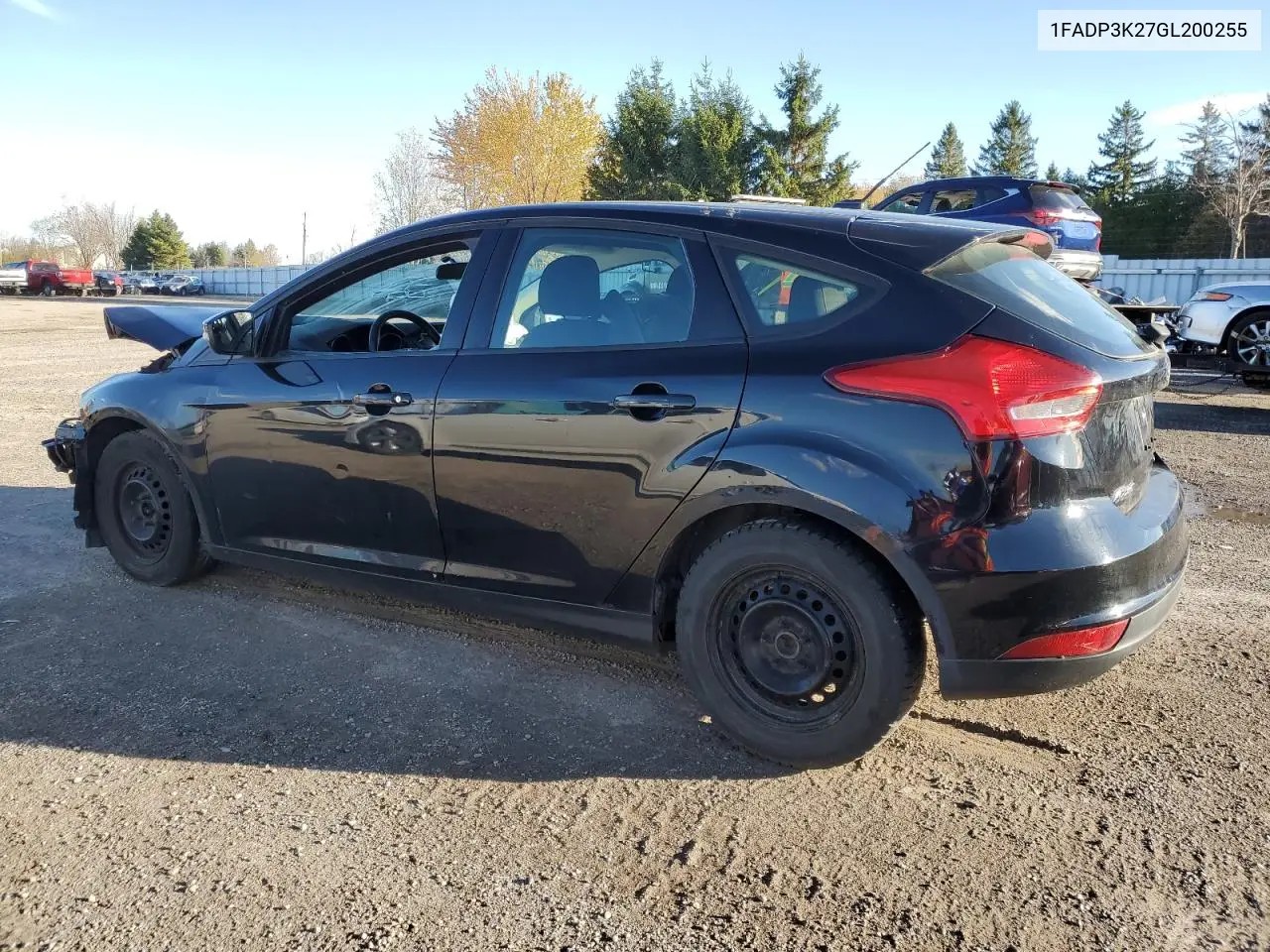 1FADP3K27GL200255 2016 Ford Focus Se