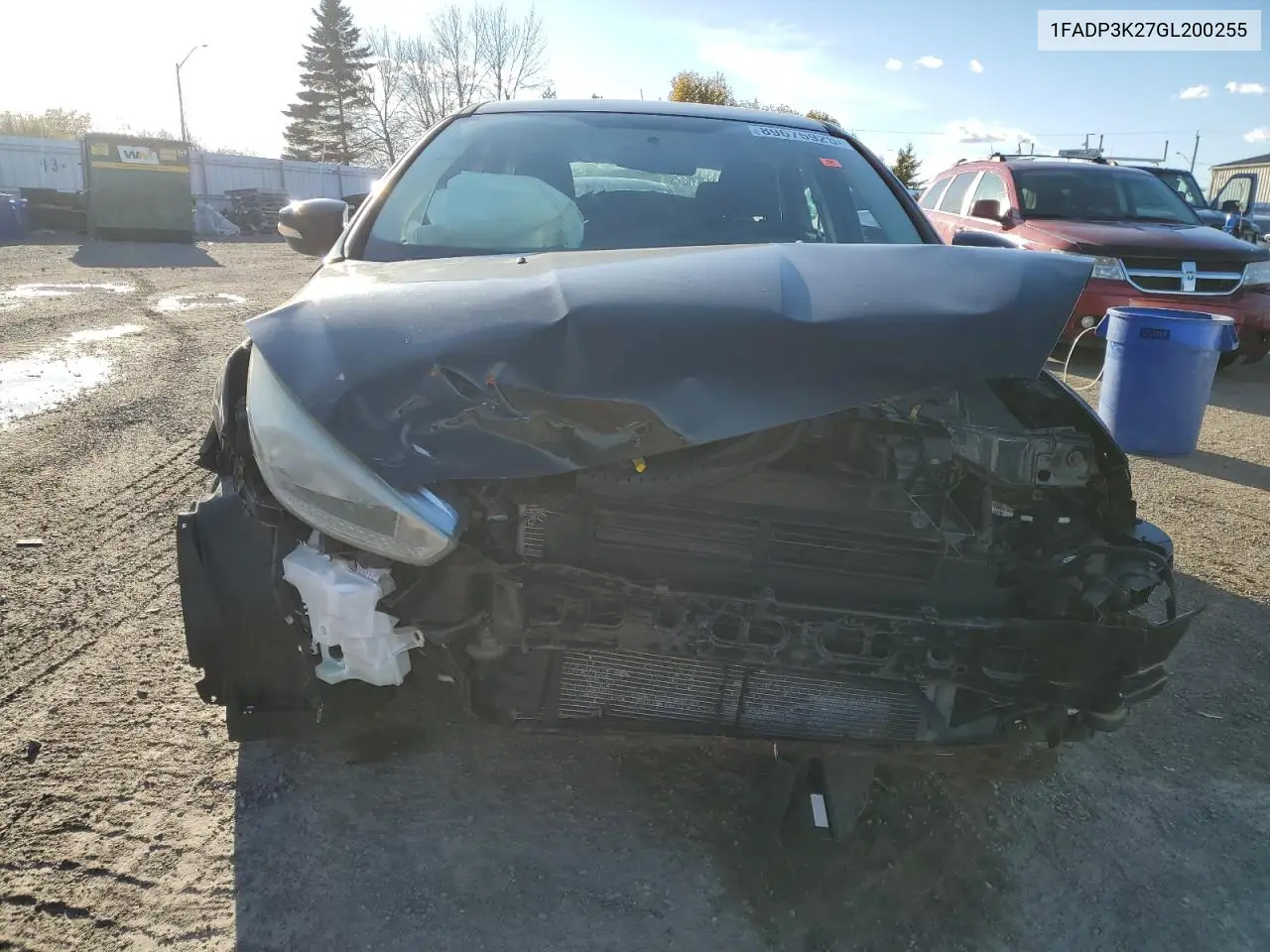 1FADP3K27GL200255 2016 Ford Focus Se