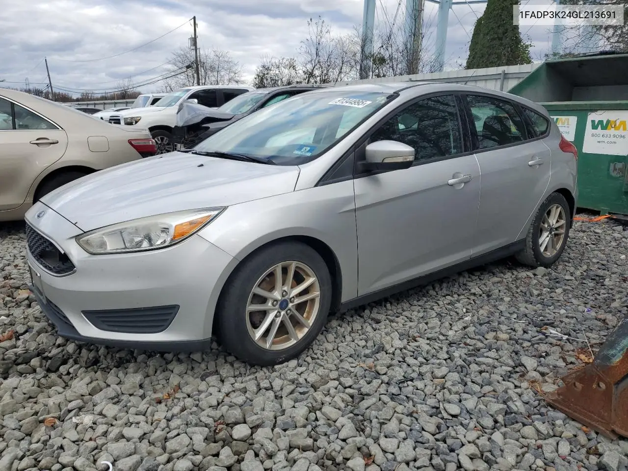 1FADP3K24GL213691 2016 Ford Focus Se