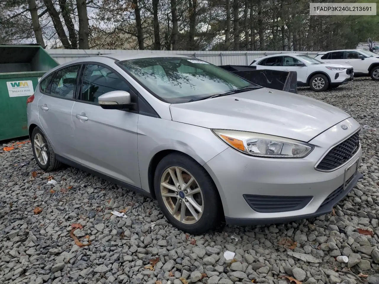 1FADP3K24GL213691 2016 Ford Focus Se