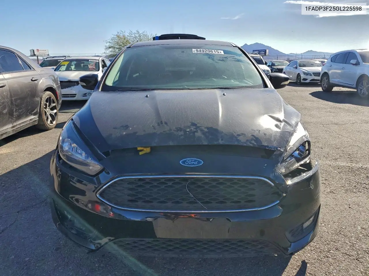 1FADP3F25GL225598 2016 Ford Focus Se