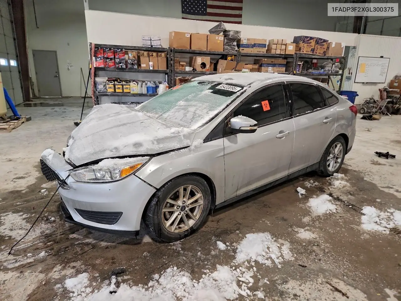 1FADP3F2XGL300375 2016 Ford Focus Se