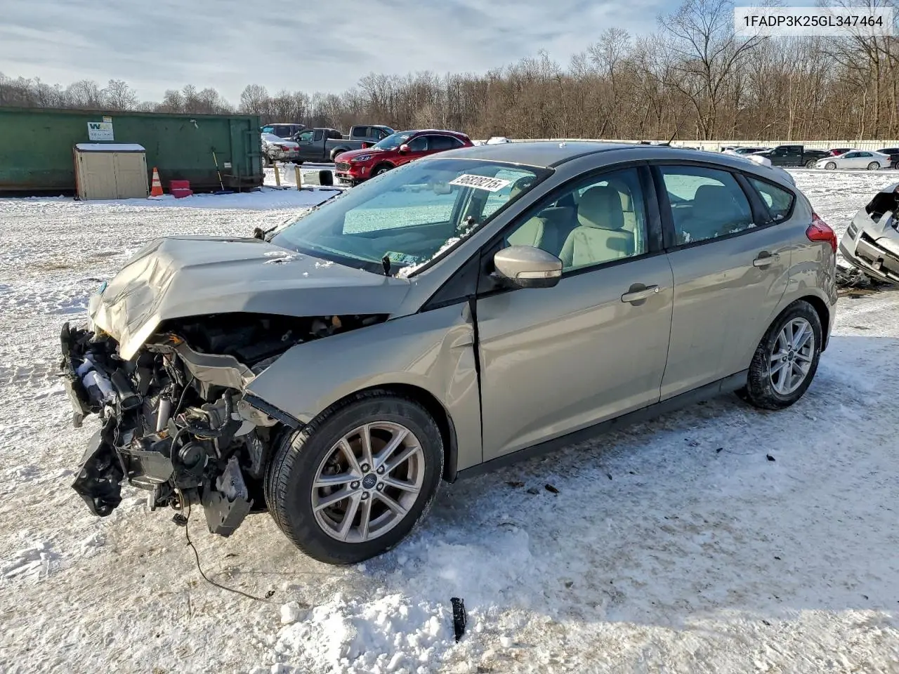 1FADP3K25GL347464 2016 Ford Focus Se