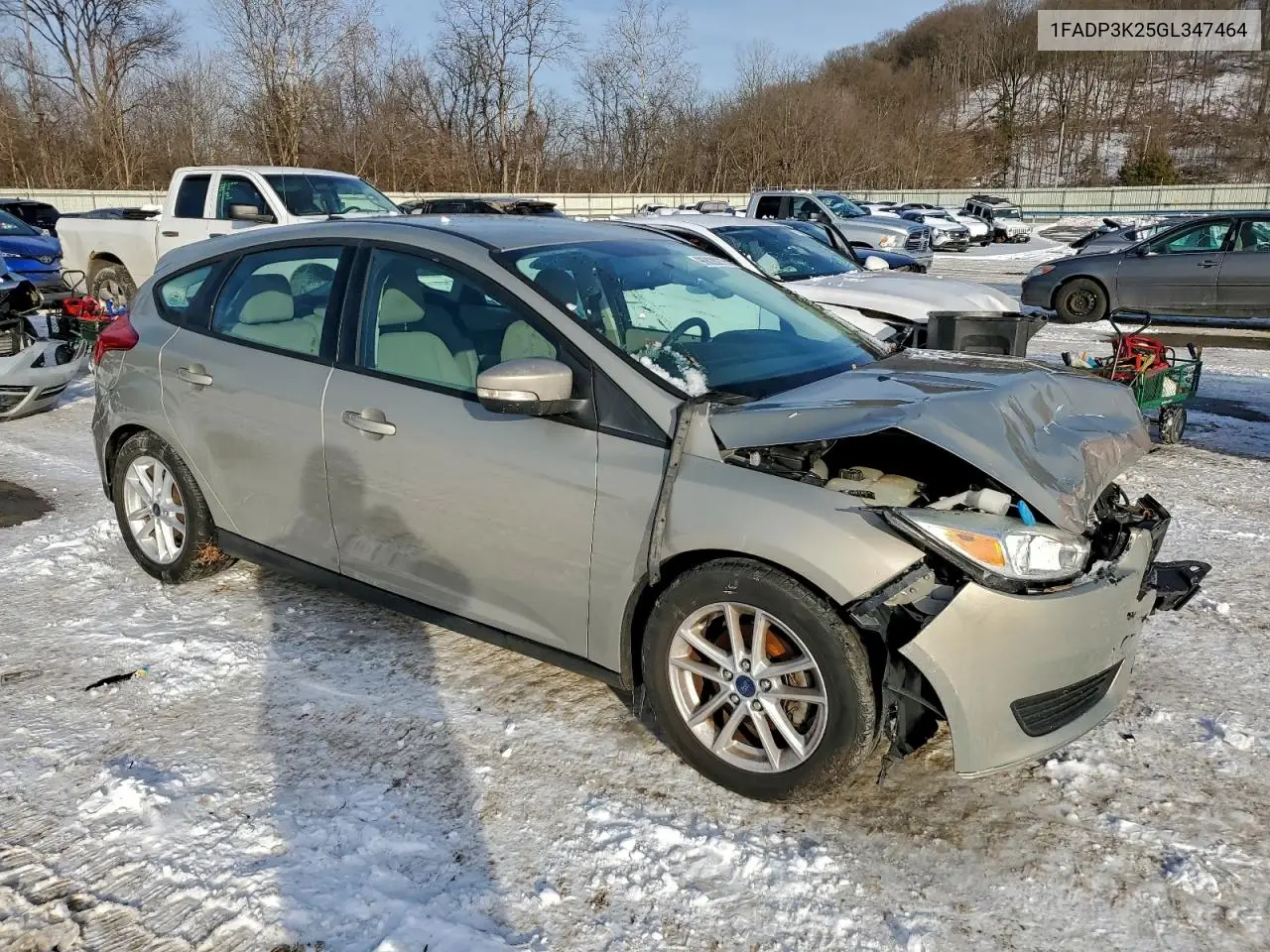 1FADP3K25GL347464 2016 Ford Focus Se