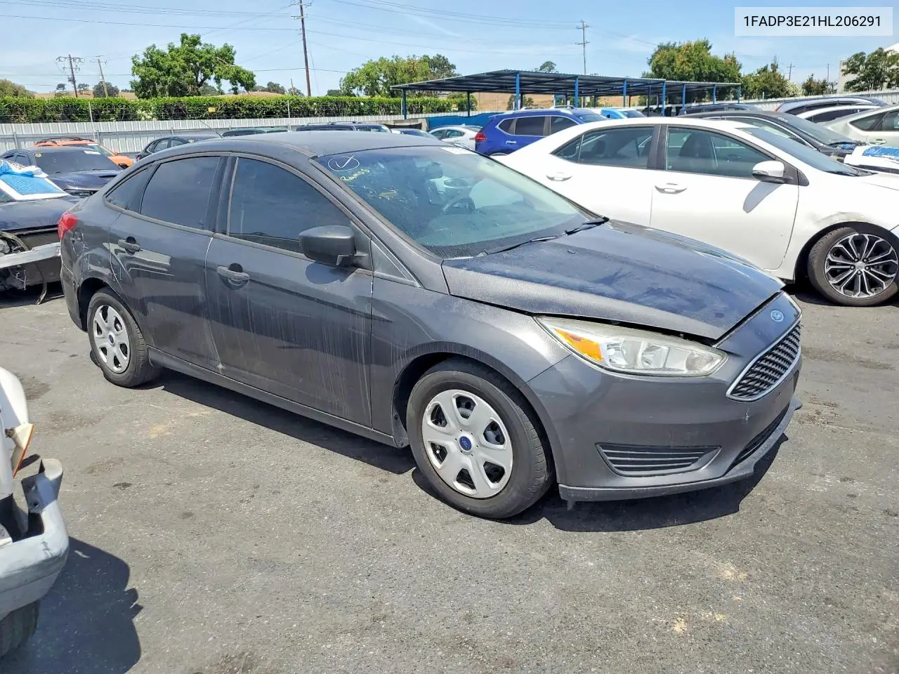 1FADP3E21HL206291 2017 Ford Focus S