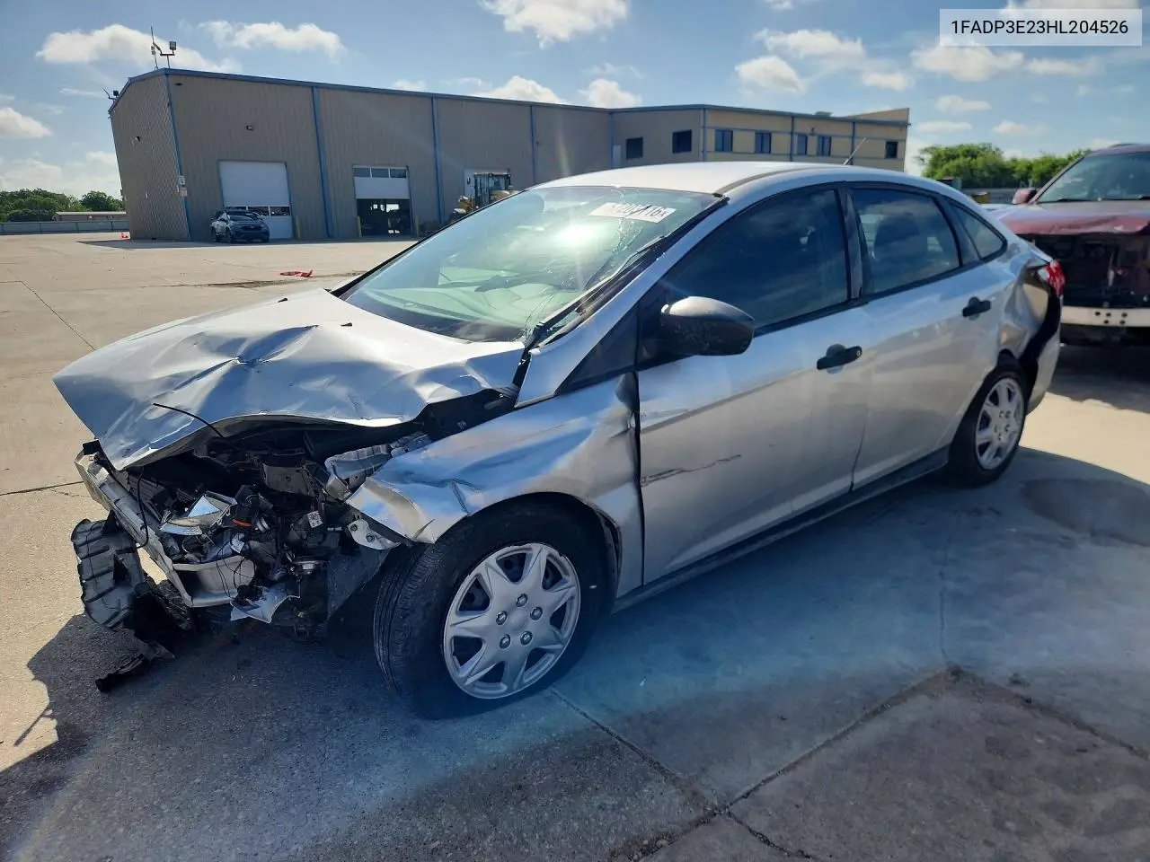 2017 Ford Focus S VIN: 1FADP3E23HL204526 Lot: 57203116