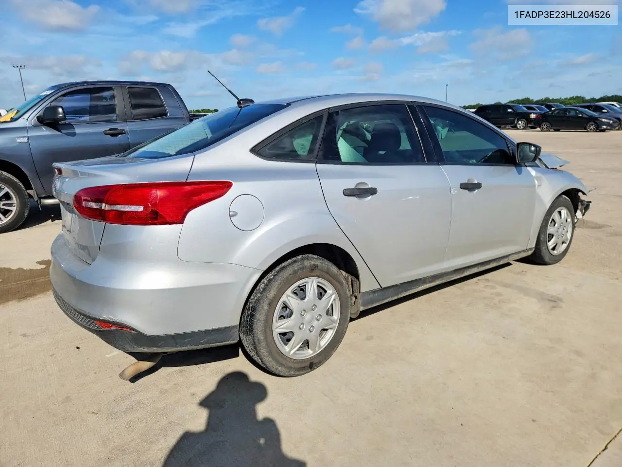 2017 Ford Focus S VIN: 1FADP3E23HL204526 Lot: 57203116