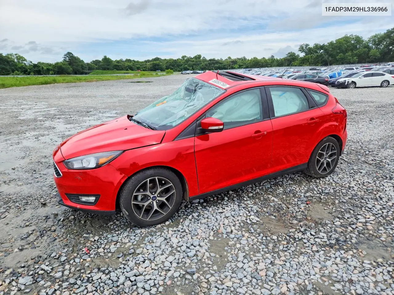 2017 Ford Focus Sel VIN: 1FADP3M29HL336966 Lot: 58065766