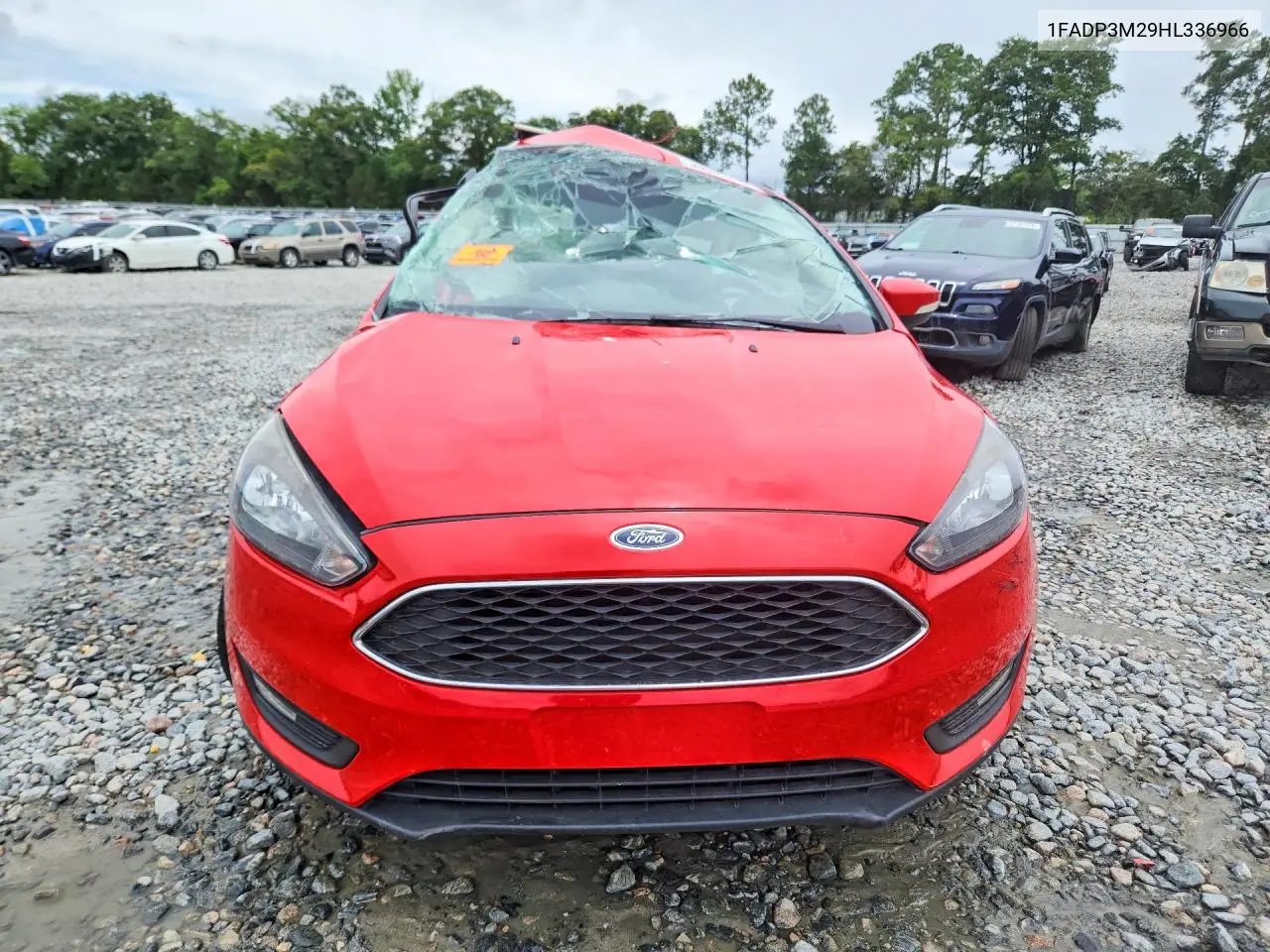 2017 Ford Focus Sel VIN: 1FADP3M29HL336966 Lot: 58065766