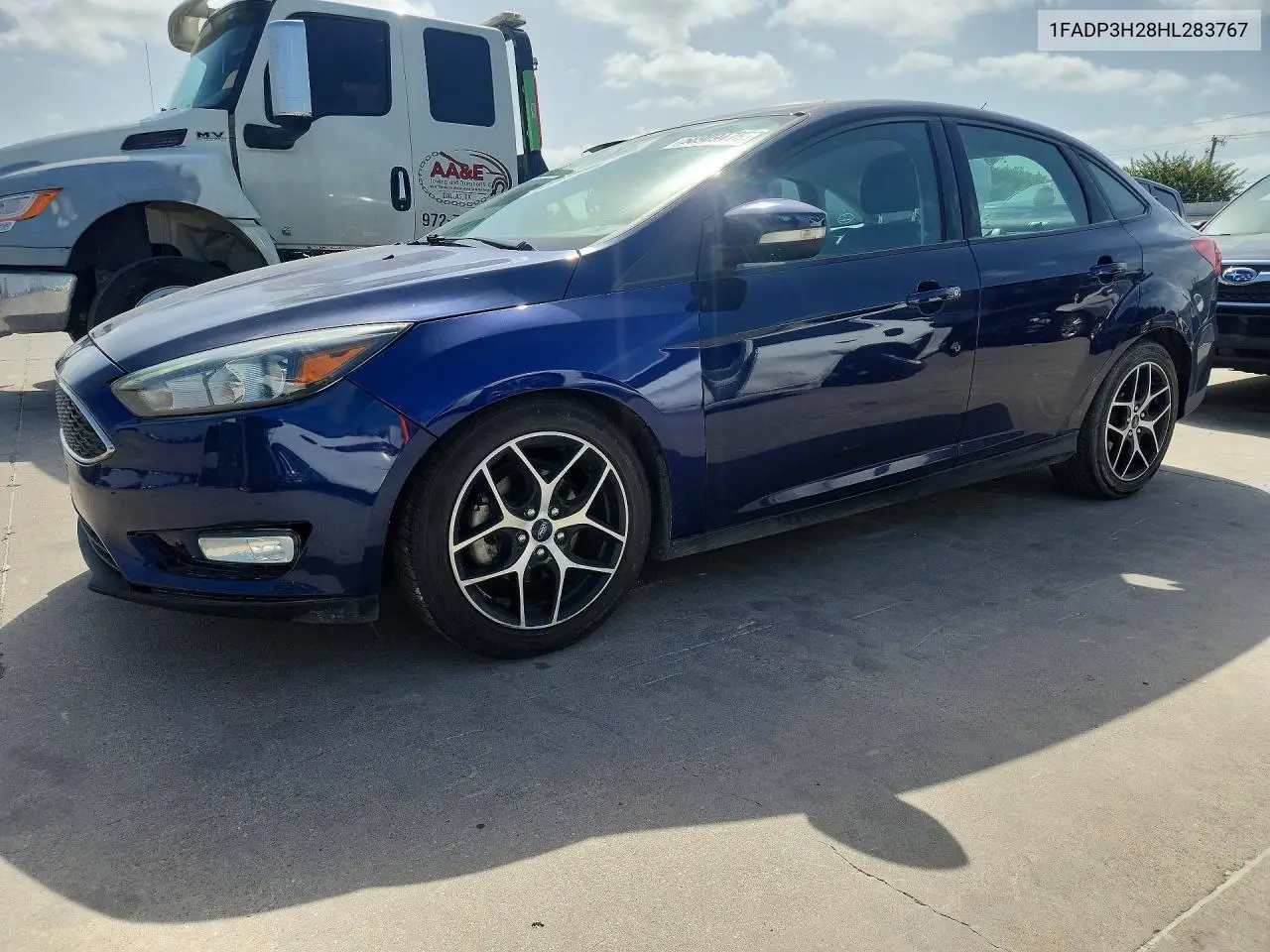 2017 Ford Focus Sel VIN: 1FADP3H28HL283767 Lot: 58909476