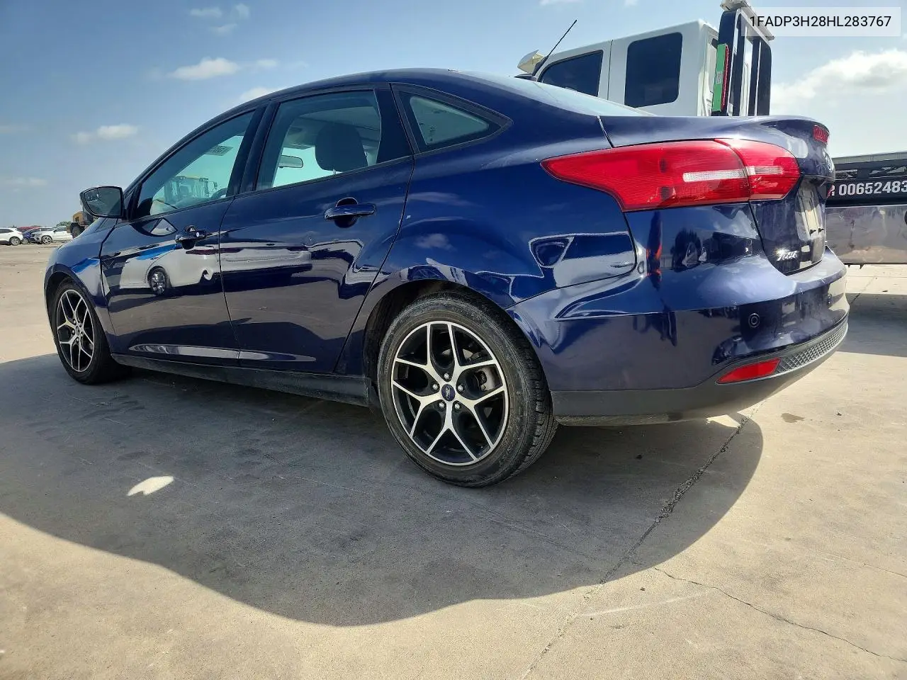 2017 Ford Focus Sel VIN: 1FADP3H28HL283767 Lot: 58909476