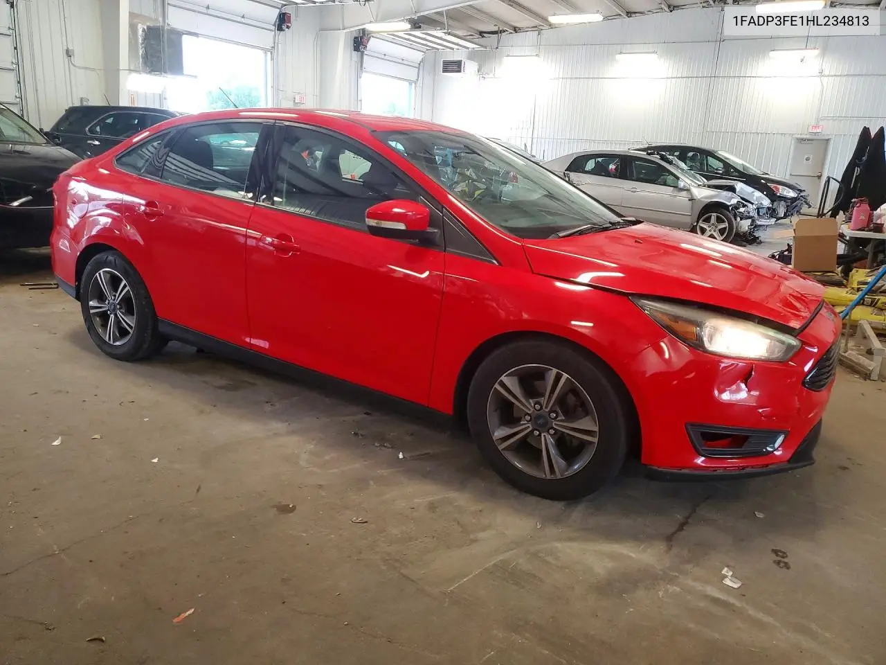 2017 Ford Focus Se VIN: 1FADP3FE1HL234813 Lot: 59781856