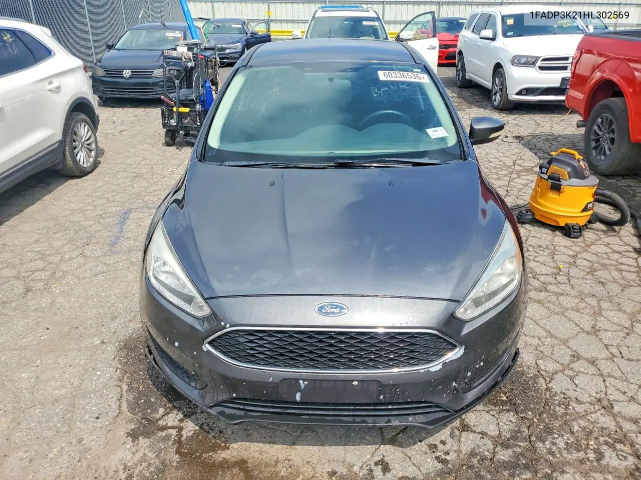 2017 Ford Focus Se VIN: 1FADP3K21HL302569 Lot: 60336536