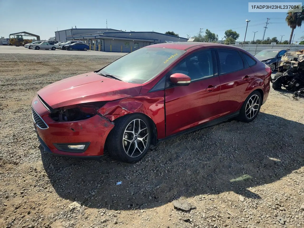 2017 Ford Focus Sel VIN: 1FADP3H23HL237084 Lot: 60649986