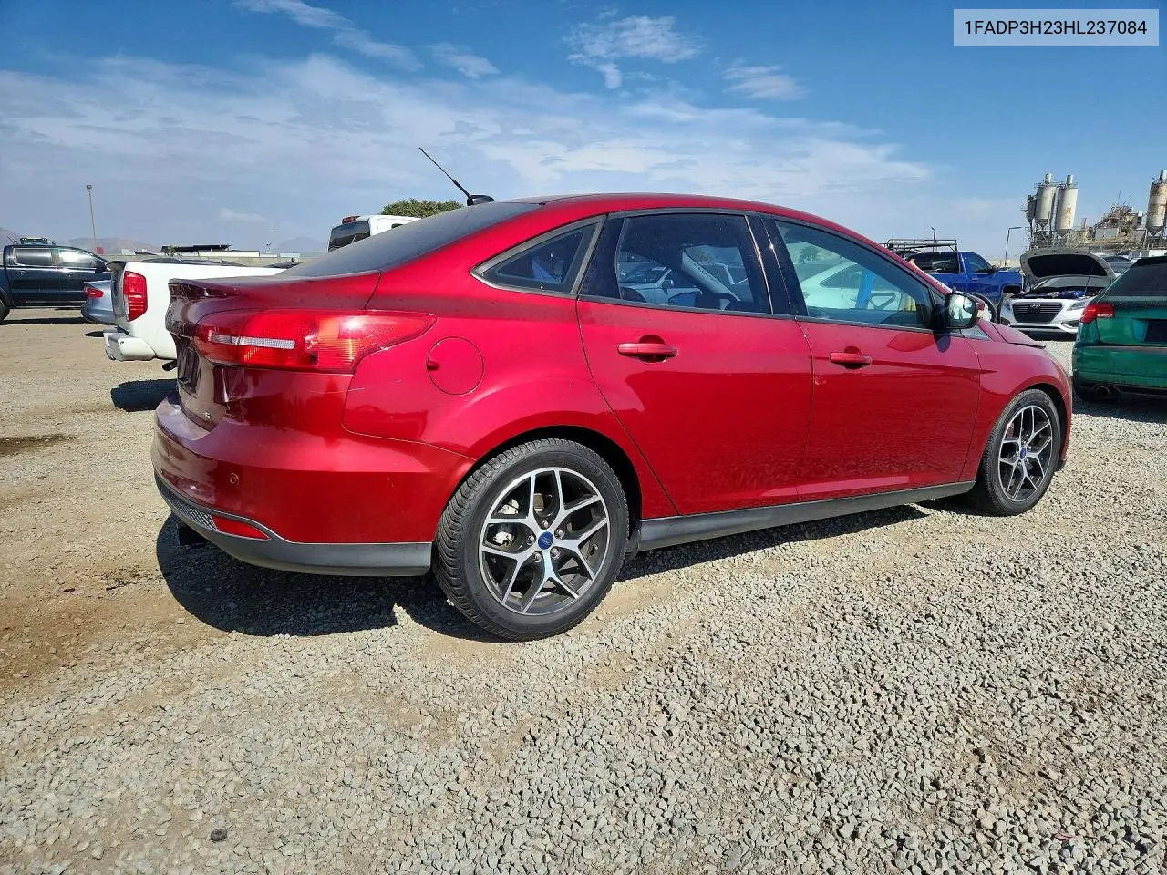 2017 Ford Focus Sel VIN: 1FADP3H23HL237084 Lot: 60649986