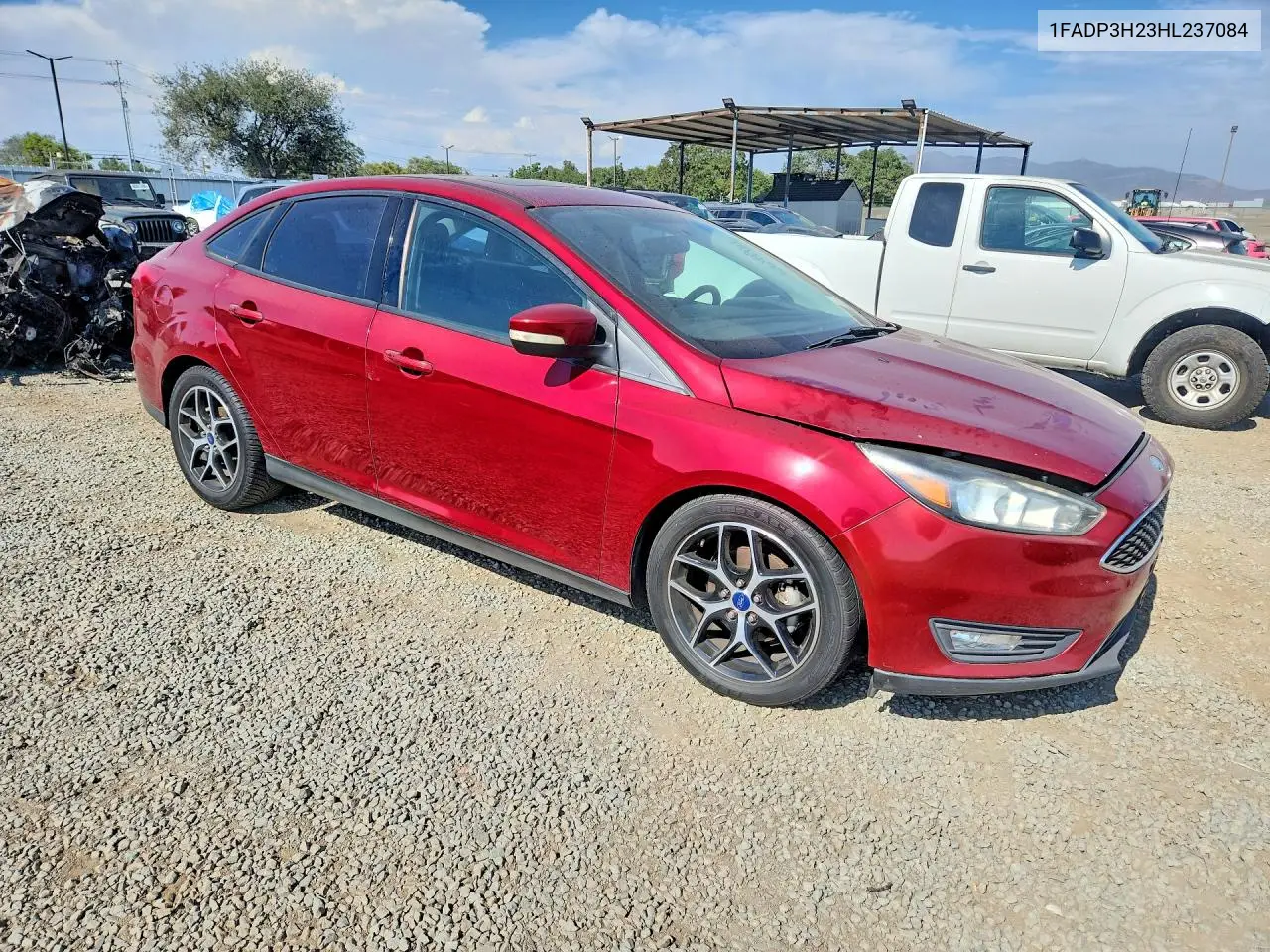 2017 Ford Focus Sel VIN: 1FADP3H23HL237084 Lot: 60649986