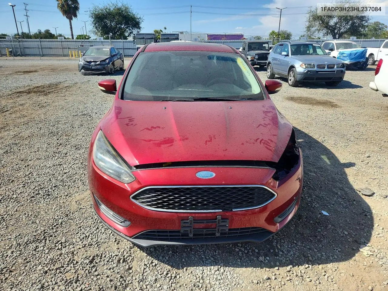 2017 Ford Focus Sel VIN: 1FADP3H23HL237084 Lot: 60649986