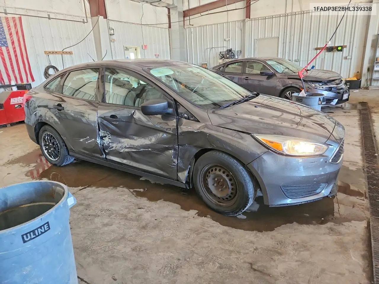 2017 Ford Focus S VIN: 1FADP3E28HL339338 Lot: 60758226