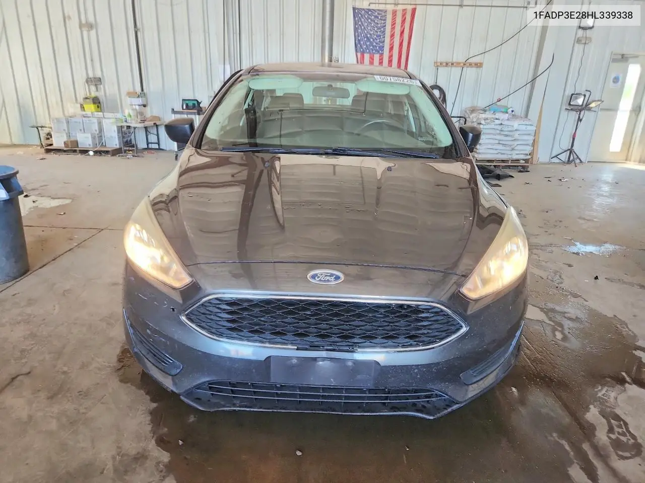 2017 Ford Focus S VIN: 1FADP3E28HL339338 Lot: 60758226