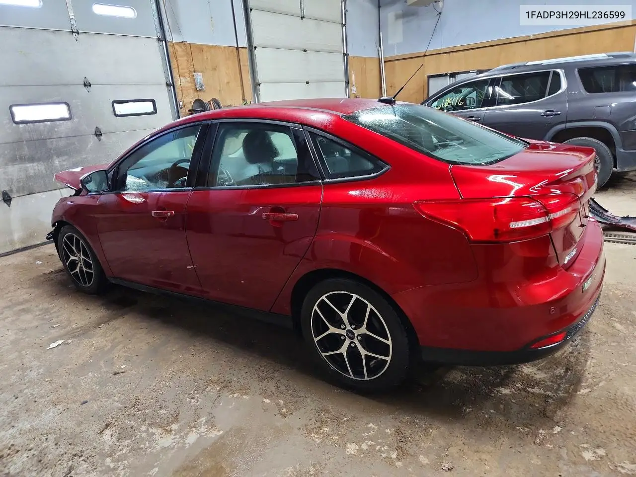 2017 Ford Focus Sel VIN: 1FADP3H29HL236599 Lot: 61495376