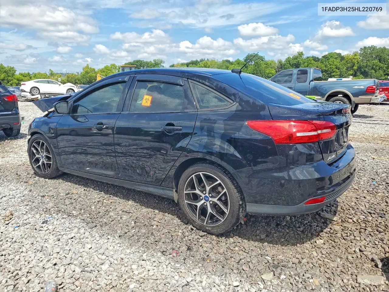 2017 Ford Focus Sel VIN: 1FADP3H25HL220769 Lot: 61685396