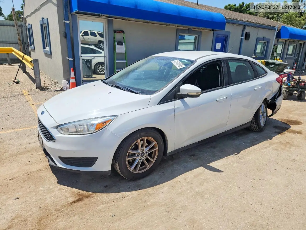 2017 Ford Focus Se VIN: 1FADP3F27HL217343 Lot: 61914056
